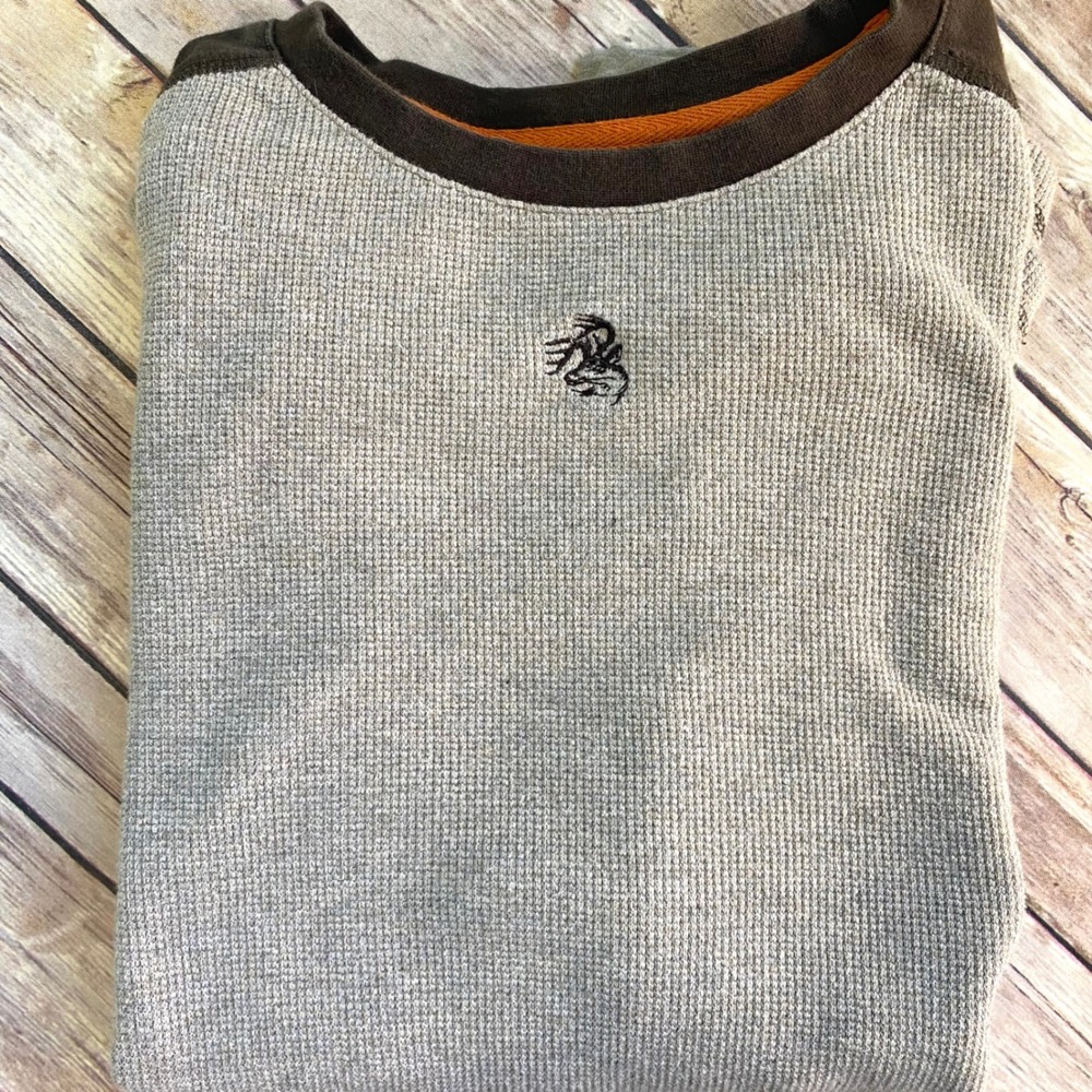 Legendary Whitetails Mens Waffle Knit Thermal Long Sleeve Shirt Large